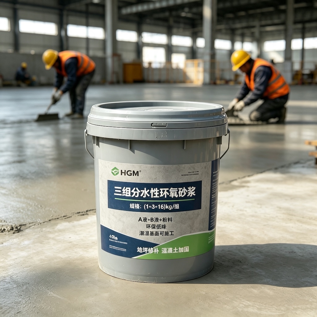 玛沁三组份水性环氧砂浆
